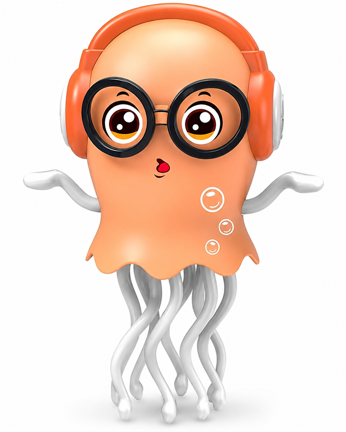KavachCore Dancing Jellyfish Toy – Musical Automatic Moving Toy with LED Light, 360° Rotating Tentacles for Kids