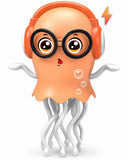 KavachCore Dancing Jellyfish Toy – Musical Automatic Moving Toy with LED Light, 360° Rotating Tentacles for Kids
