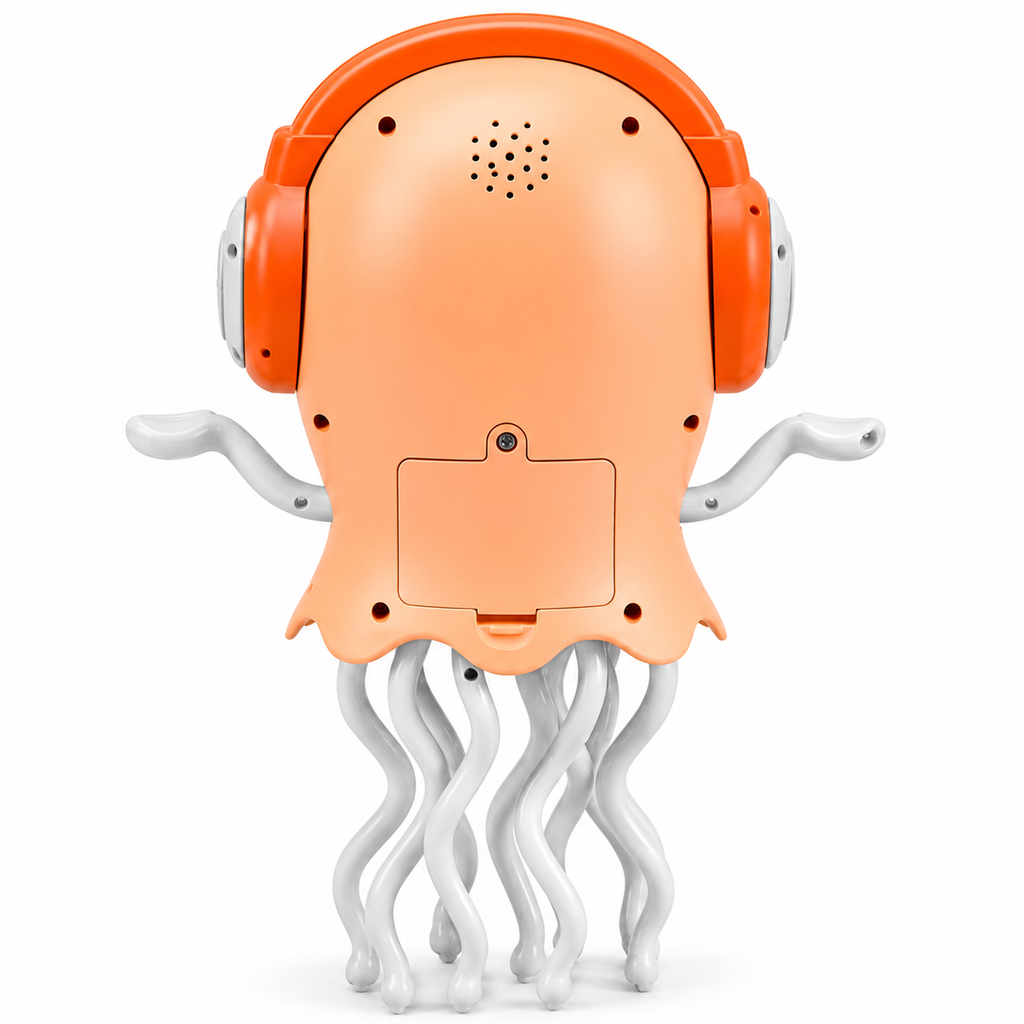 KavachCore Dancing Jellyfish Toy – Musical Automatic Moving Toy with LED Light, 360° Rotating Tentacles for Kids