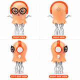 KavachCore Dancing Jellyfish Toy – Musical Automatic Moving Toy with LED Light, 360° Rotating Tentacles for Kids