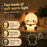 KavachCore Mini Baby Panda Night Light – Cute LED Lamp with Warm White Glow