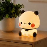 KavachCore Mini Baby Panda Night Light – Cute LED Lamp with Warm White Glow