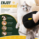 KavachCore Pet Hair Removal Glove for Cats & Dogs – 5-Finger Electrostatic Reusable Pet Hair Remover