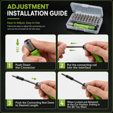 KavachCore 32-in-1 Precision Magnetic Screwdriver Set – Mini Repair & Disassembly Tool Kit