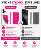 KavachCore Suction Phone Holder for Mirror, Glass & Smooth Surfaces – Hands-Free Mobile Phone Grip