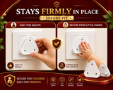 KavachCore Baby Safety Socket Plug Covers – 12 Pcs Child Safety Socket Protector