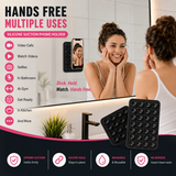 KavachCore Suction Phone Holder for Mirror, Glass & Smooth Surfaces – Hands-Free Mobile Phone Grip